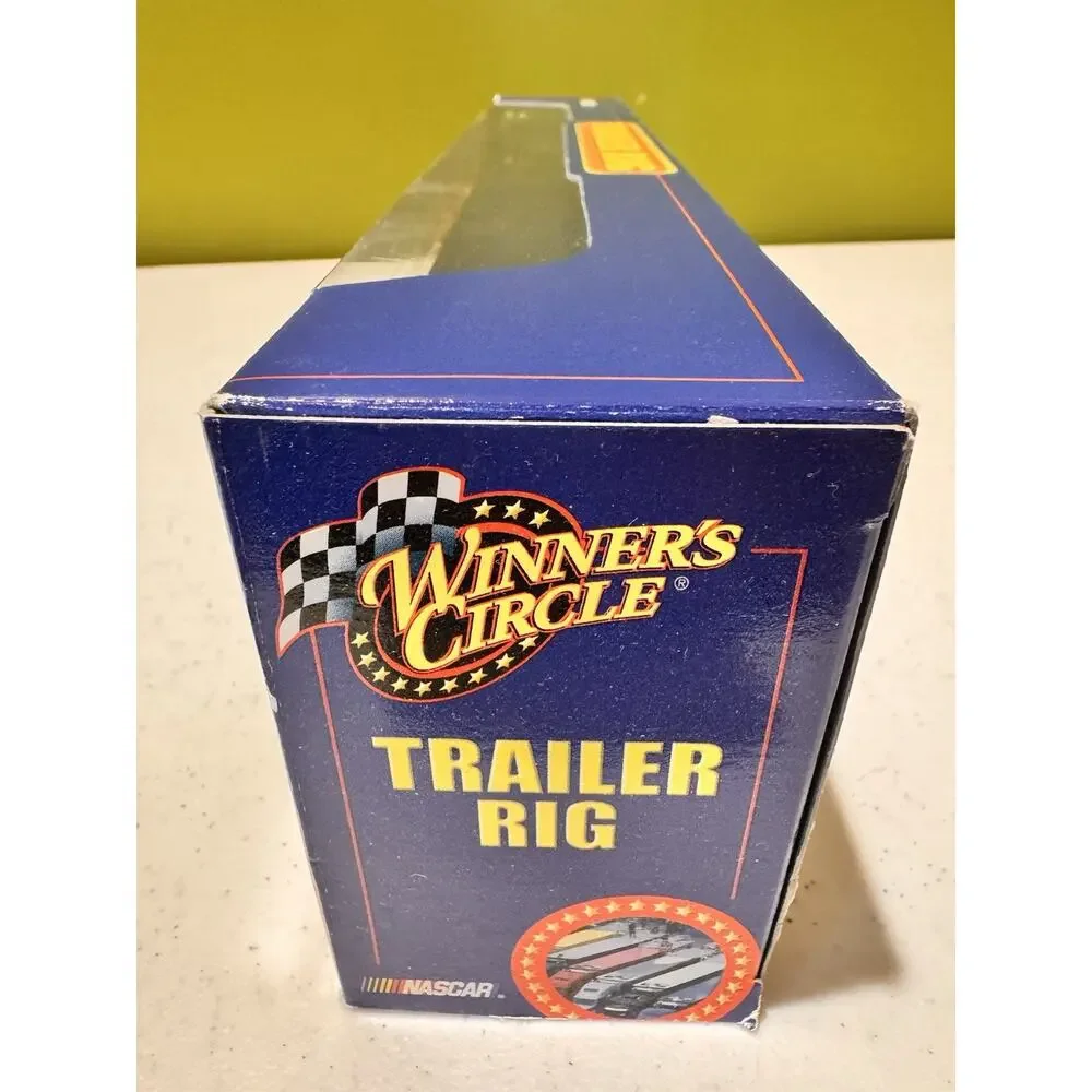 Vtg Nascar Winners Circle Jeff Gordon #24 Dupont Trailer‎ Rig 1:64 Red Flames